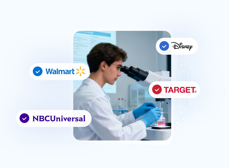 Verified by the World's Leading Brands