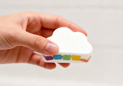 2Rainbow Cloud Bath Fizzer 140g