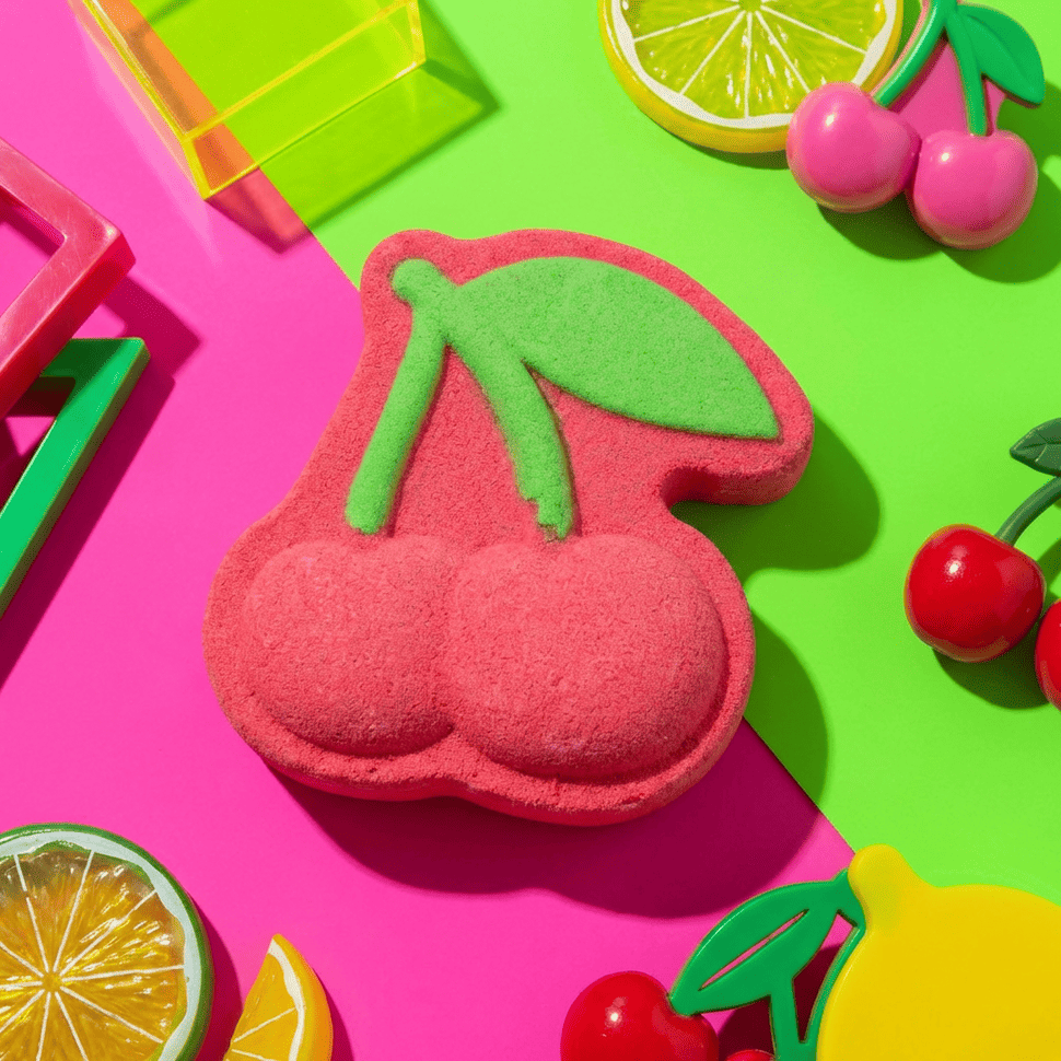 Cherry Bath Fizzer 100g