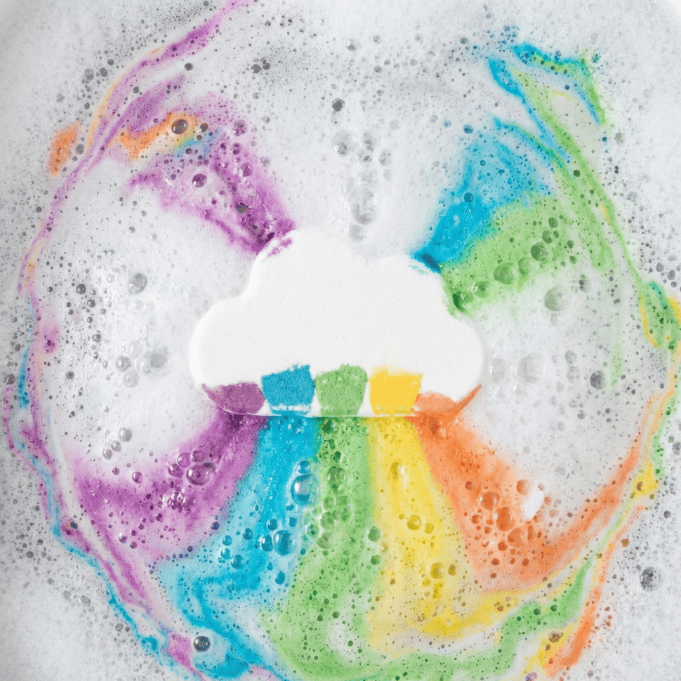 Rainbow Cloud Bath Fizzer 140g
