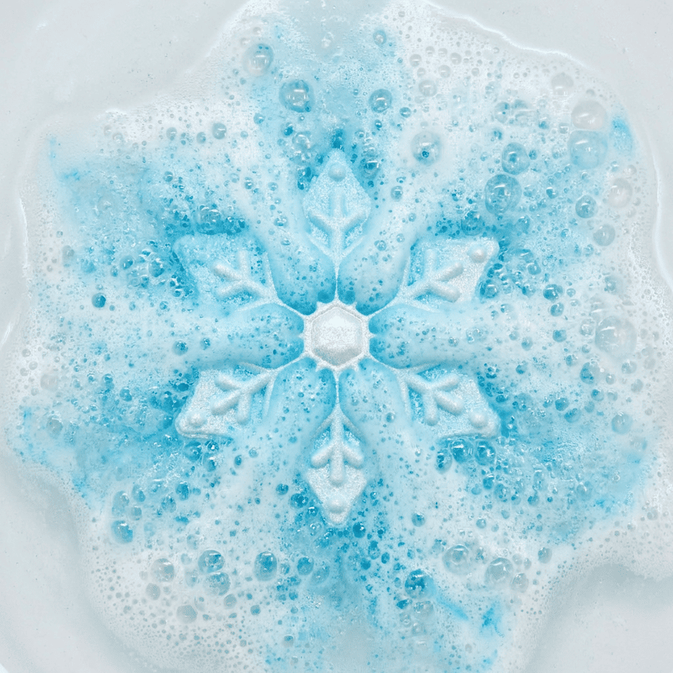 Snowflake Bath Fizzer 100g