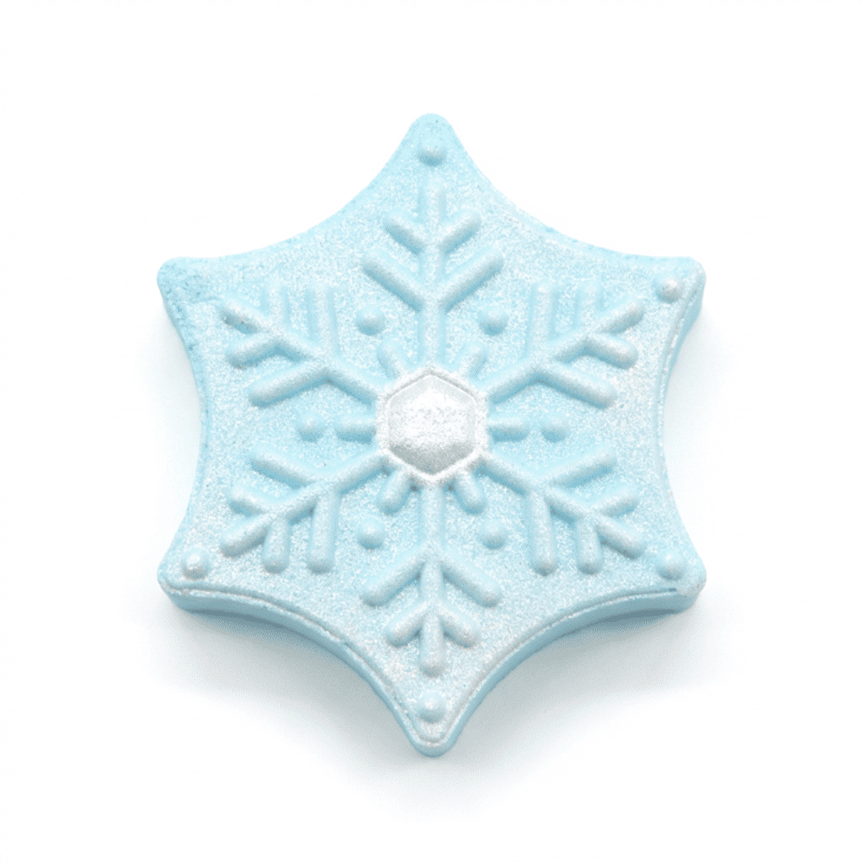 Snowflake Bath Fizzer 100g